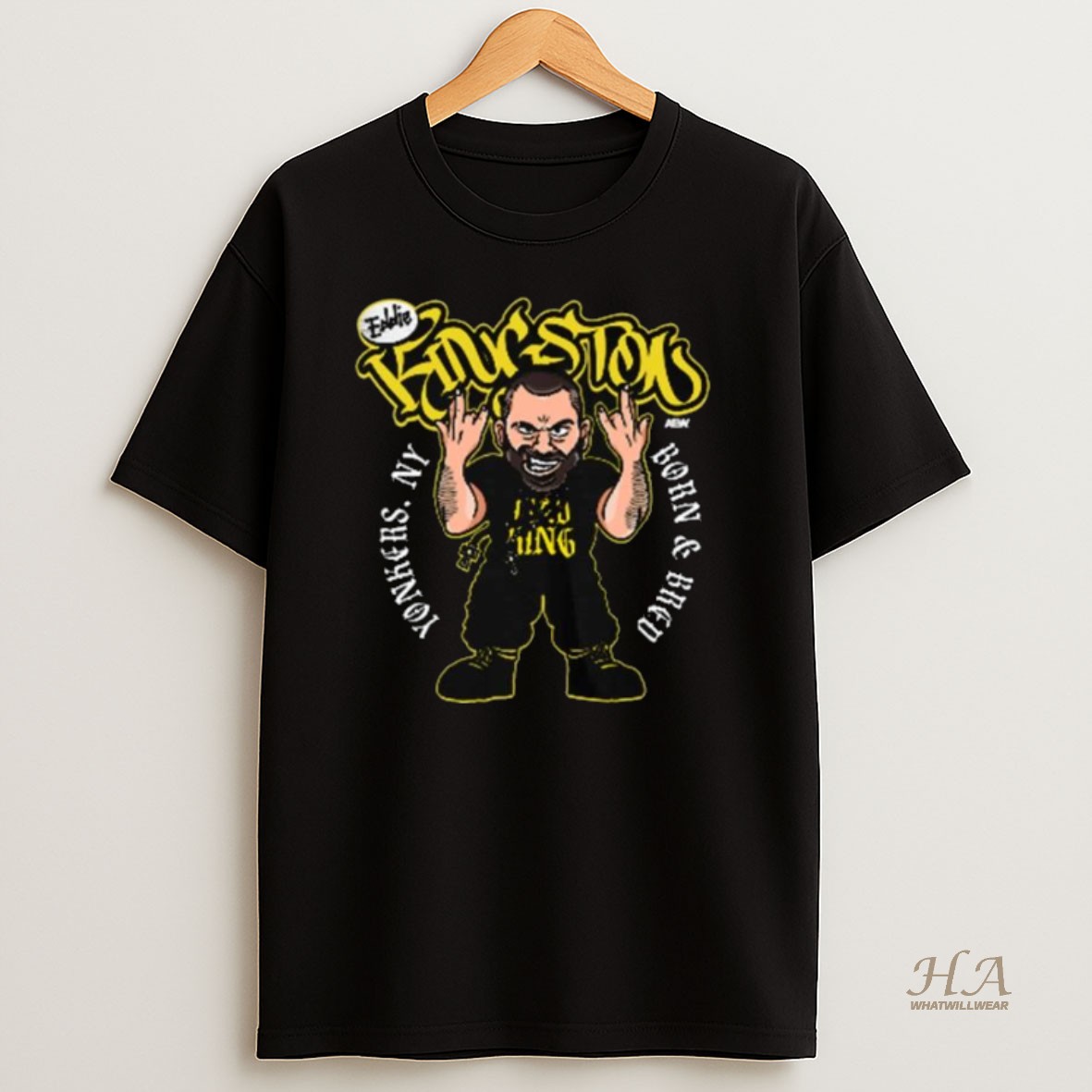 Official Eddie Kingston Yonkers Long Sleve Shirt