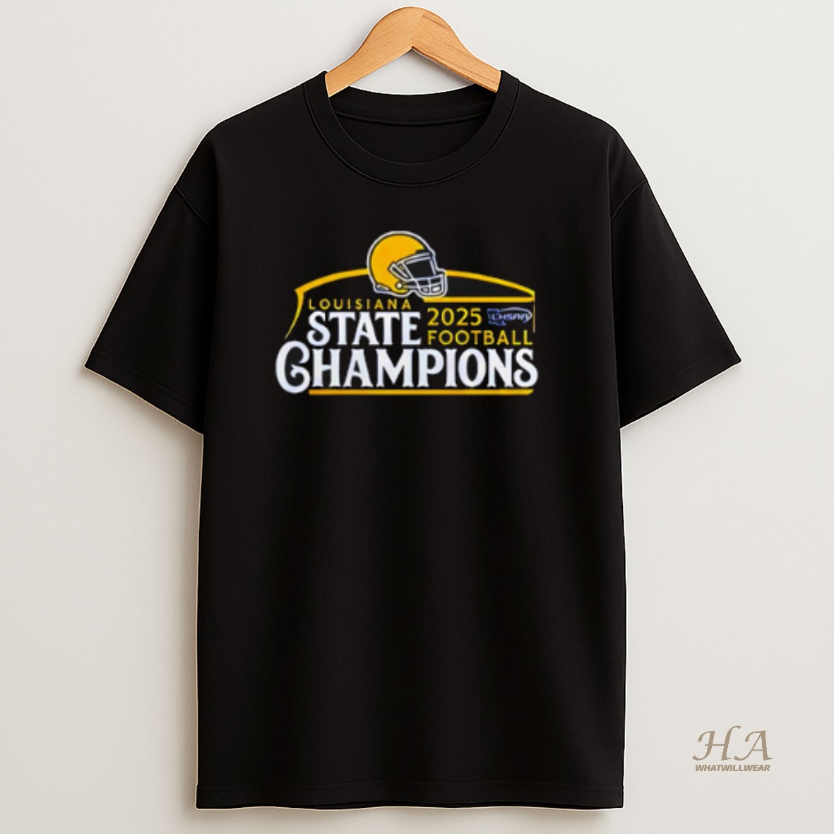 Official Edna Karr Cougars Football 2025 Select Division I State Champions T Shirt