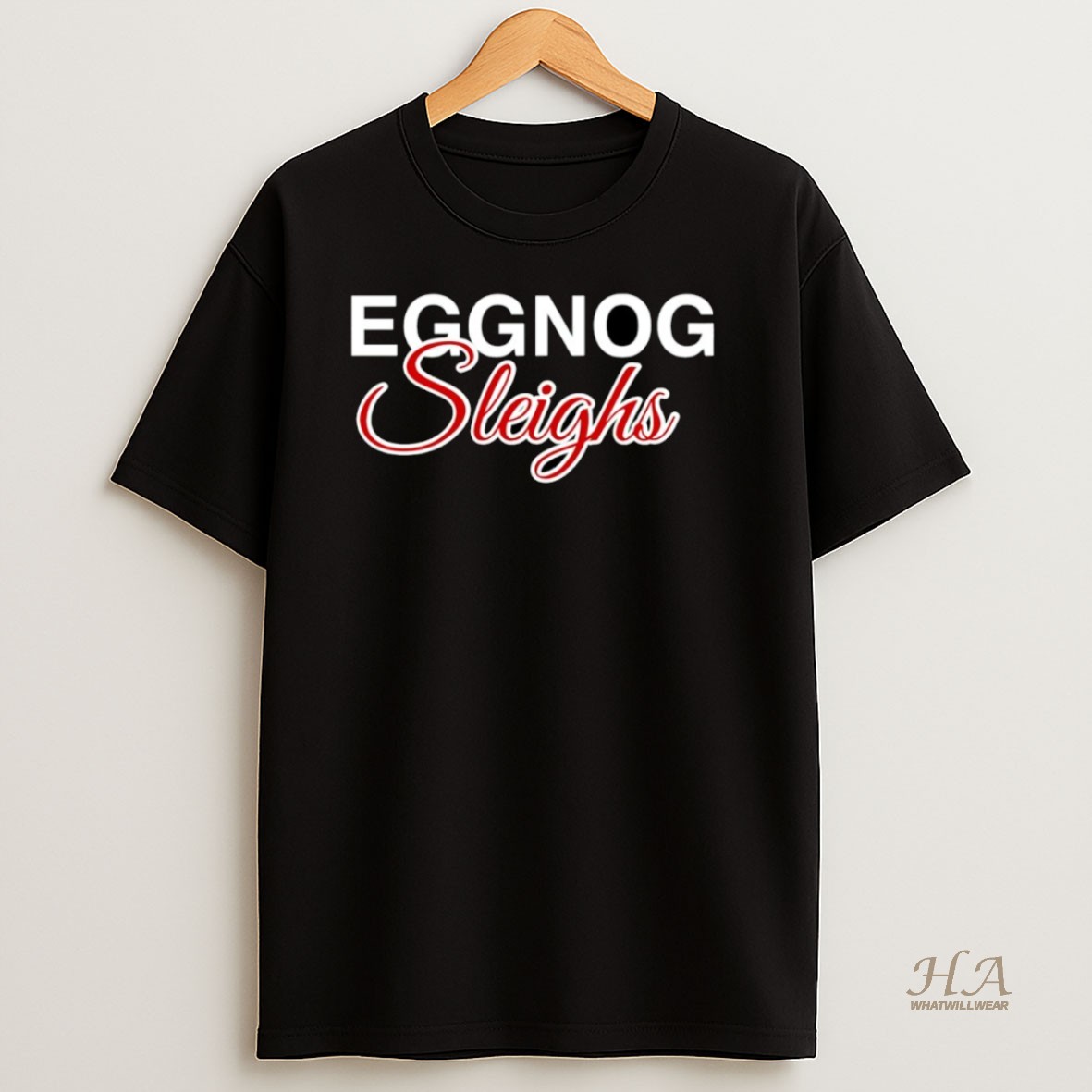 Official Eggnog Sleighs T Shirt