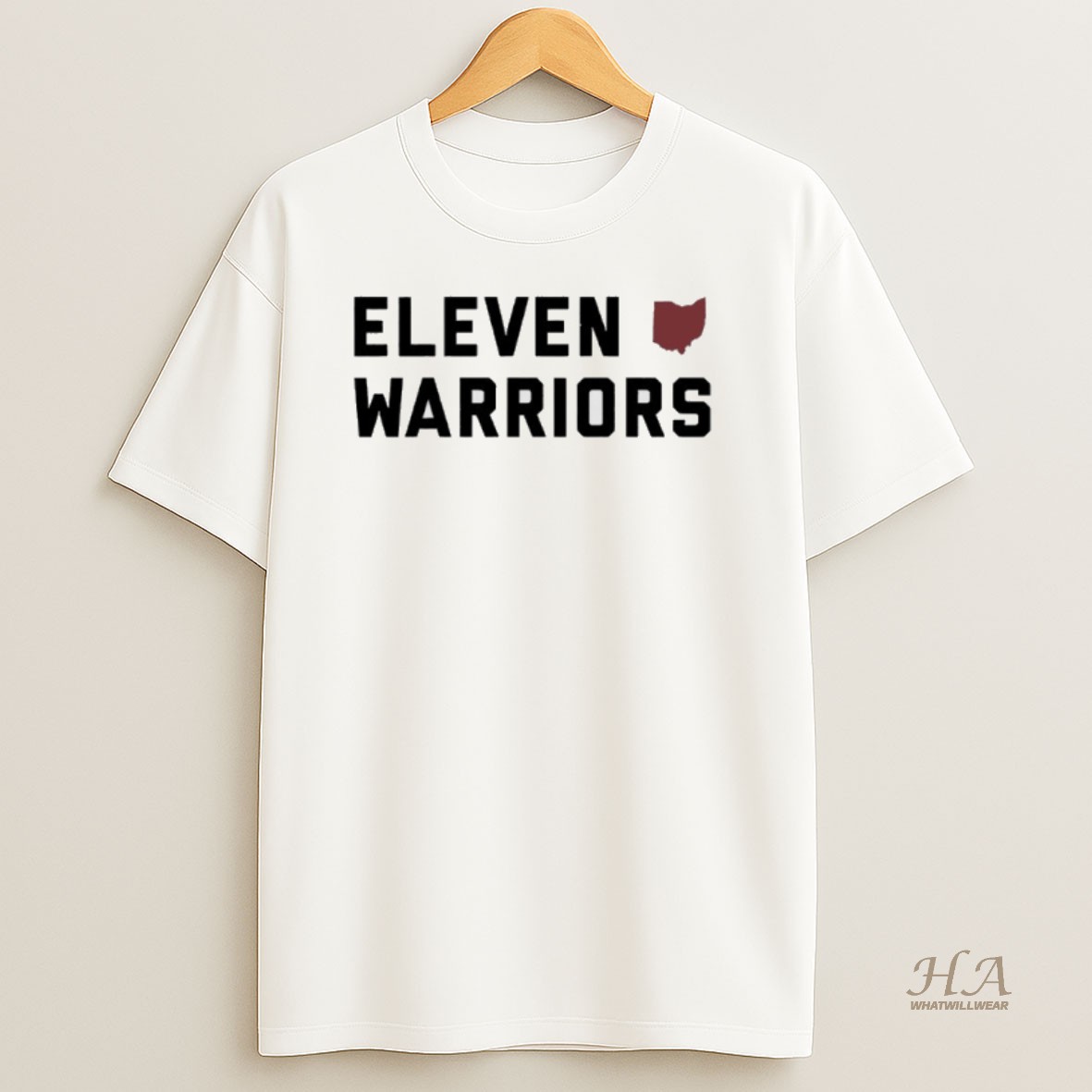 Official Eleven Warriors Gray Ohio State Buckeyes Shirt