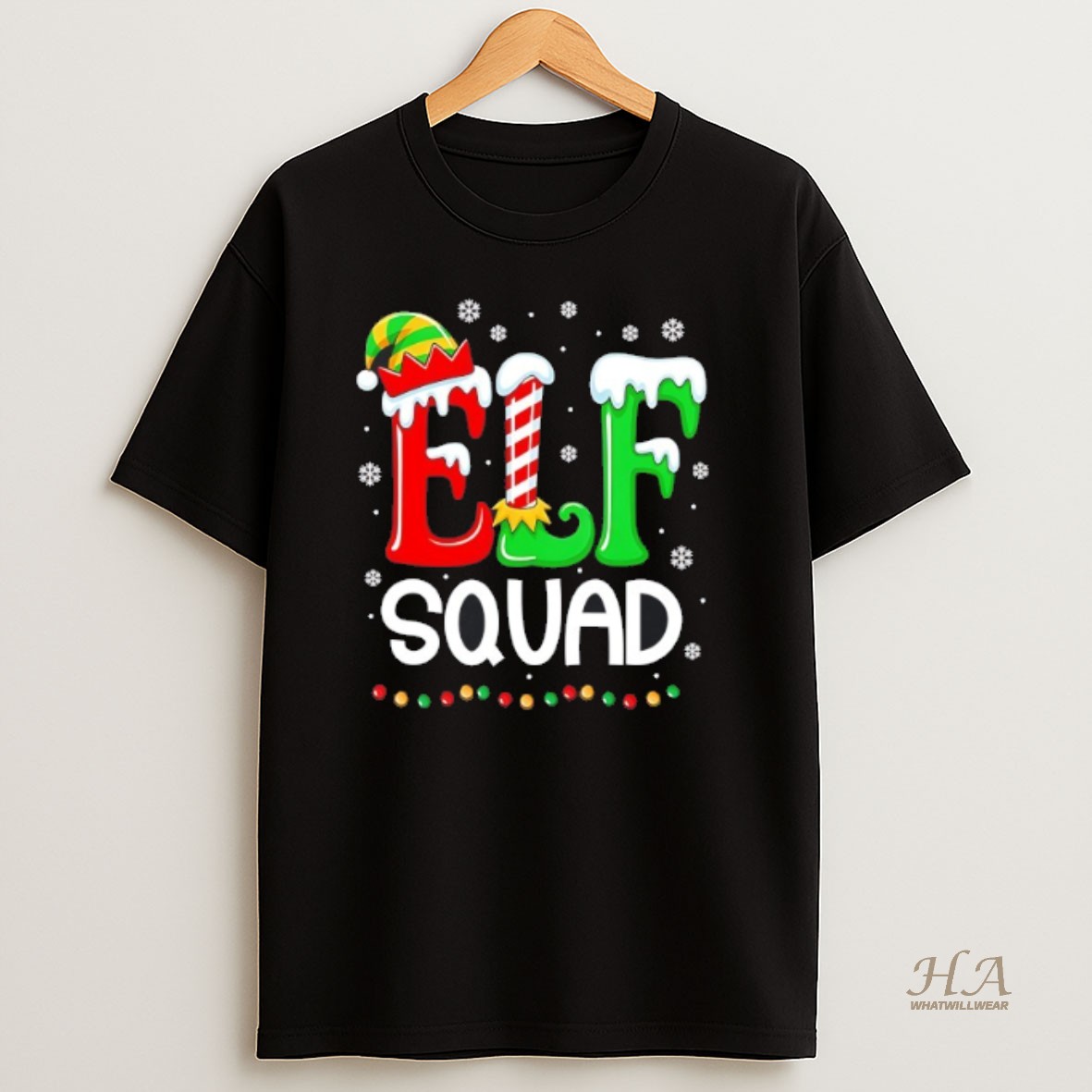 Official Elf Family Christmas Matching Xmas Elf Squad Shirt