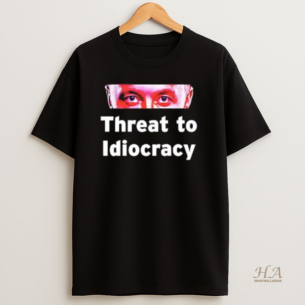 Official Elon Musk Threat To Idiocracy Eyes T Shirt