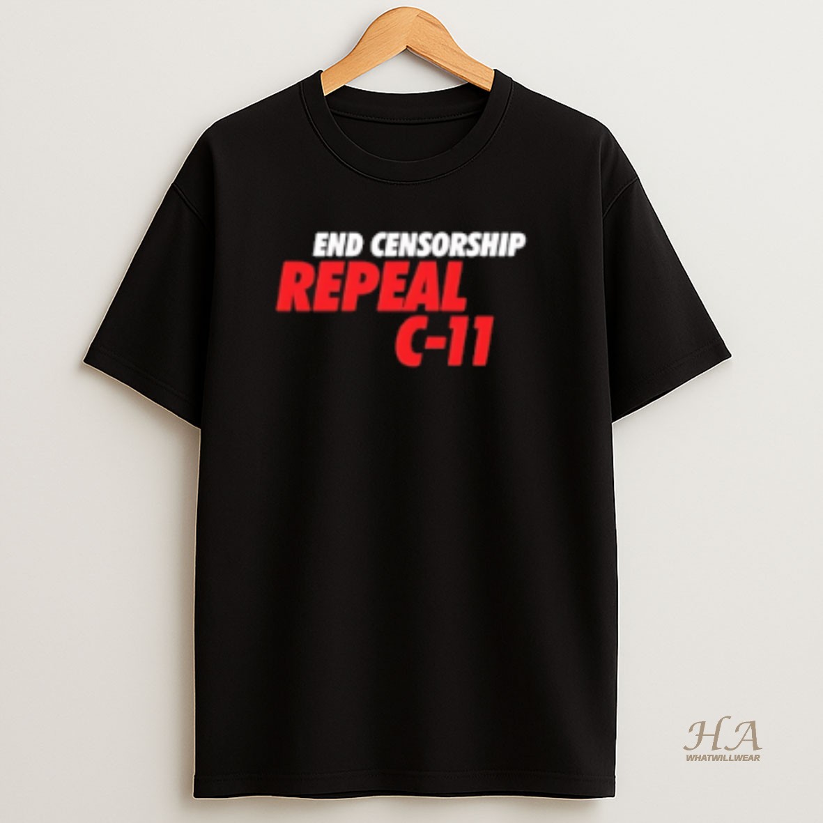 Official End Censorship Repeal C 11 Canadian T Shirt
