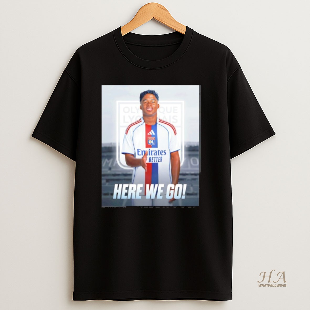 Official Endrick To Olympique Lyon Here We Go T Shirt