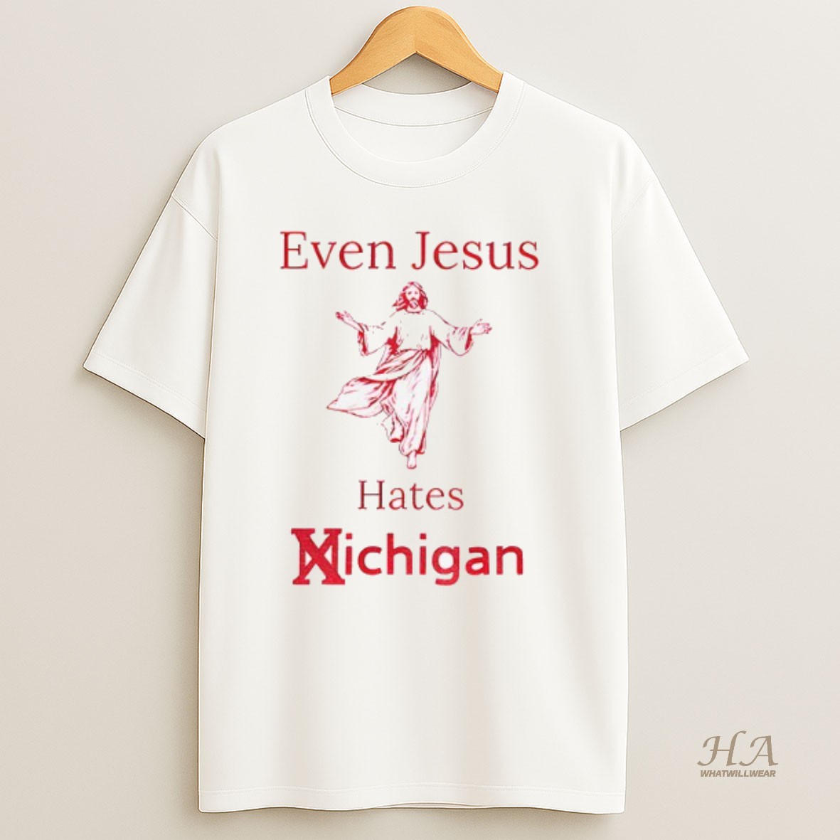Official Even Jesus Hates Michigan Osu Ohio State Shirt