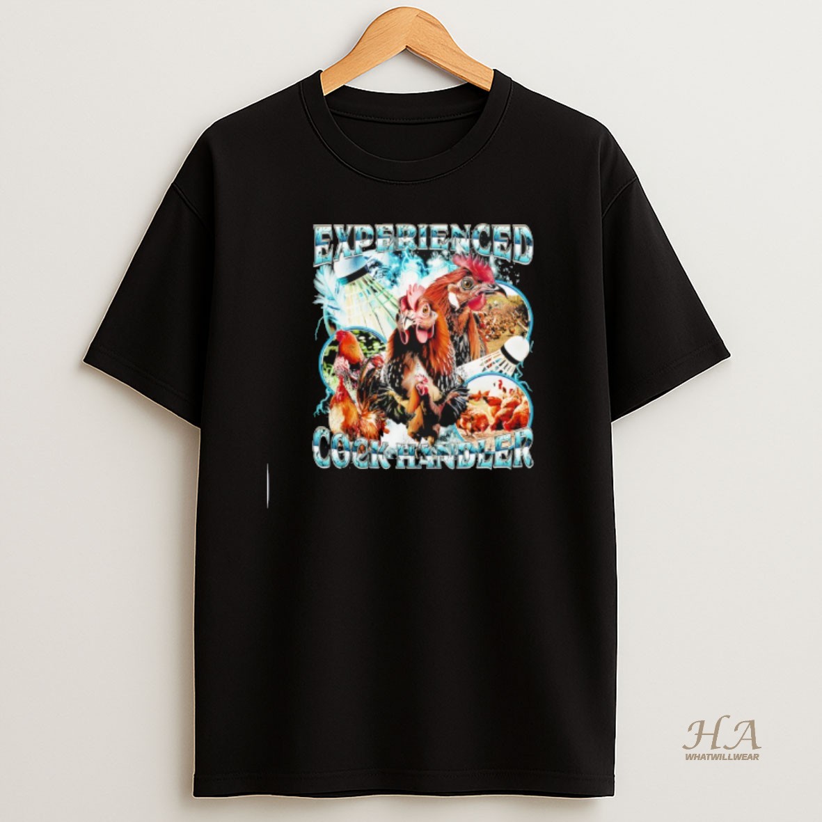 Official Experienced Cock Handler Funny Chicken T Shirt