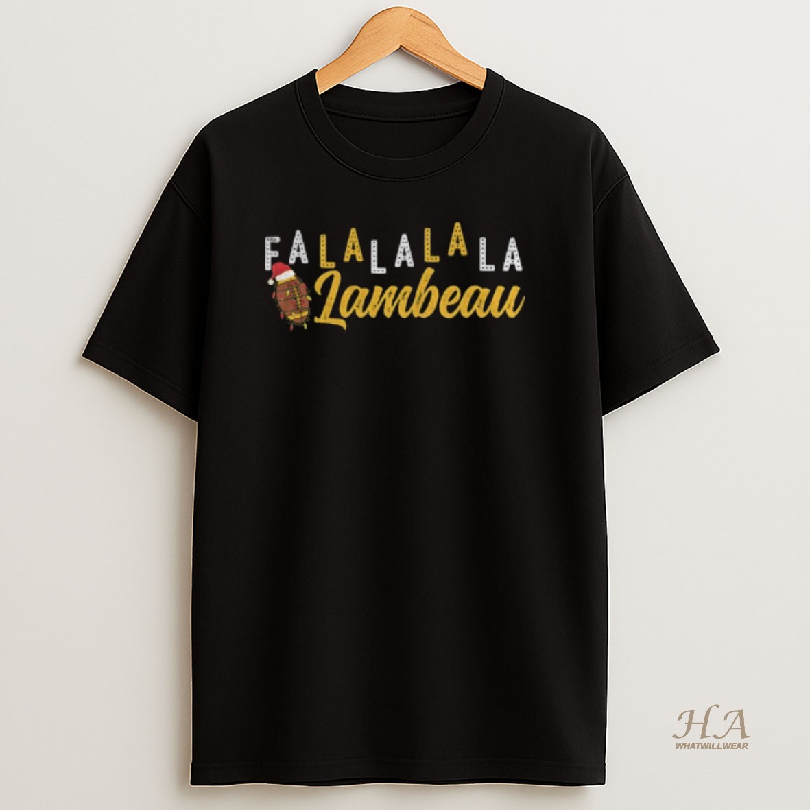 Official Fa La La La La Lambeau Green Bay Packers Christmas T Shirt