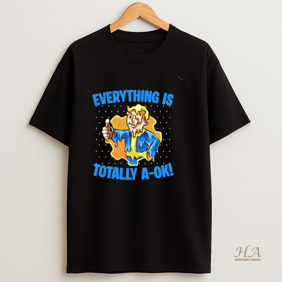 Official Fallout Everything Is Totally A Ok T Shirt