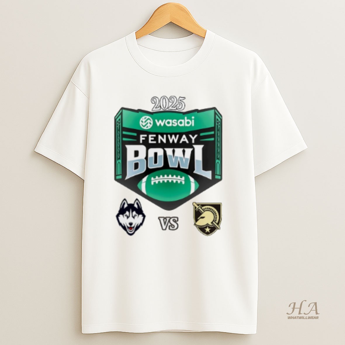 Official Fenway Bowl 2025 Uconn Vs Army Shirt