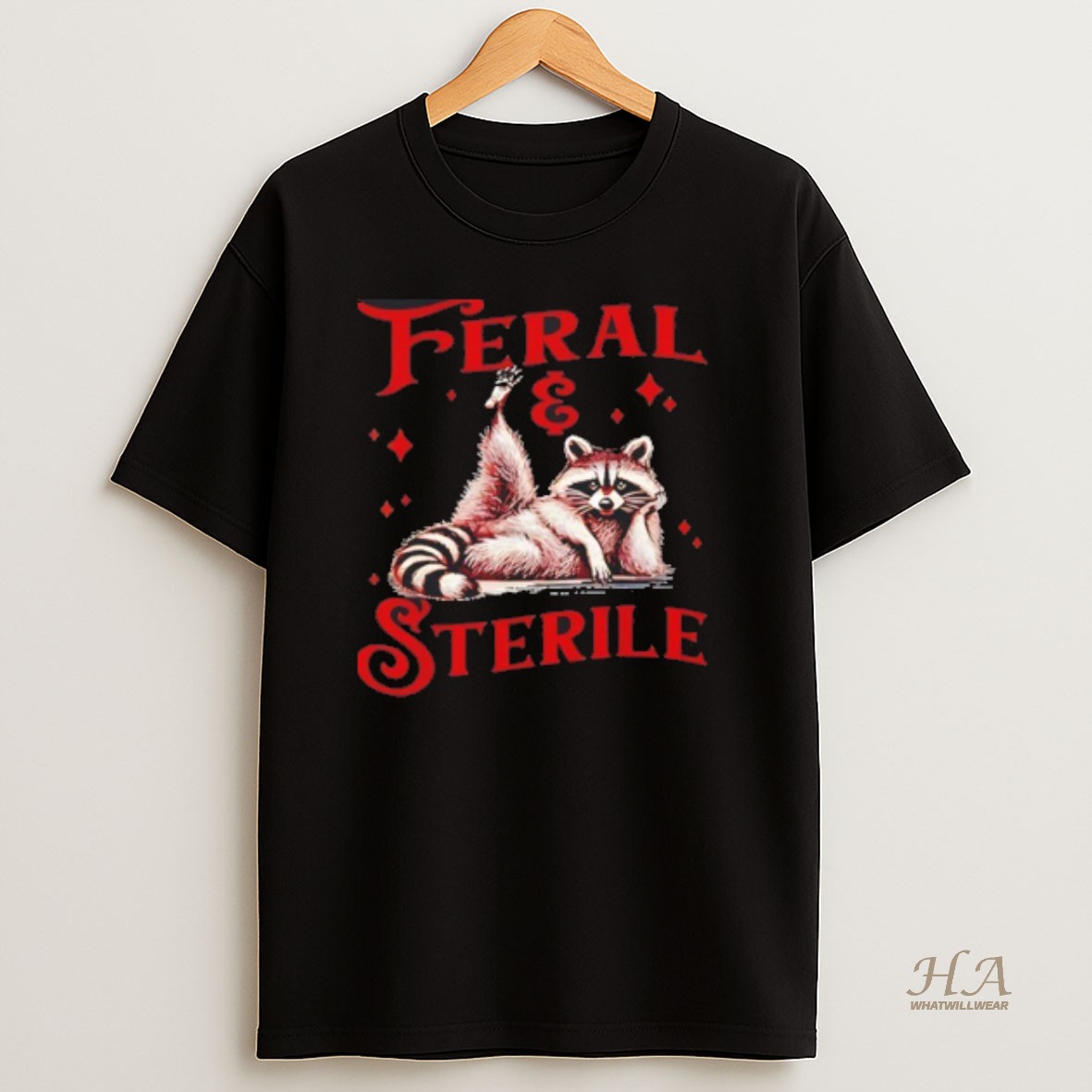 Official Feral And Sterile Raccoon Shirt
