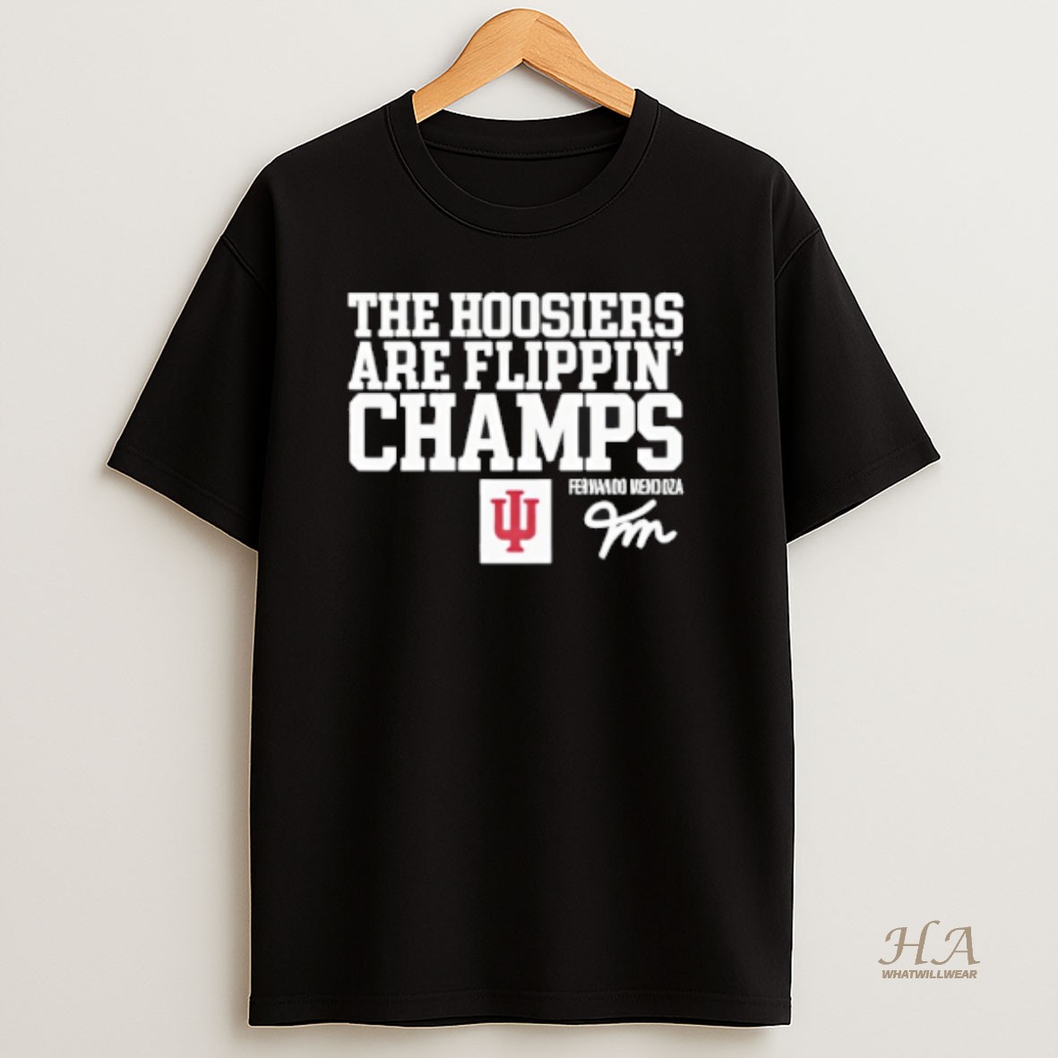 Official Fernando Hoosiers Are Flippin Champs T Shirt