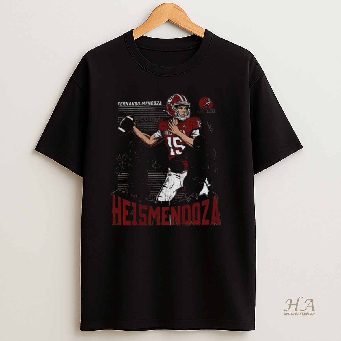 Official Fernando Mendoza Heisman Indiana Hoosiers Football Nfl 2025 Graphic Vintage T Shirt