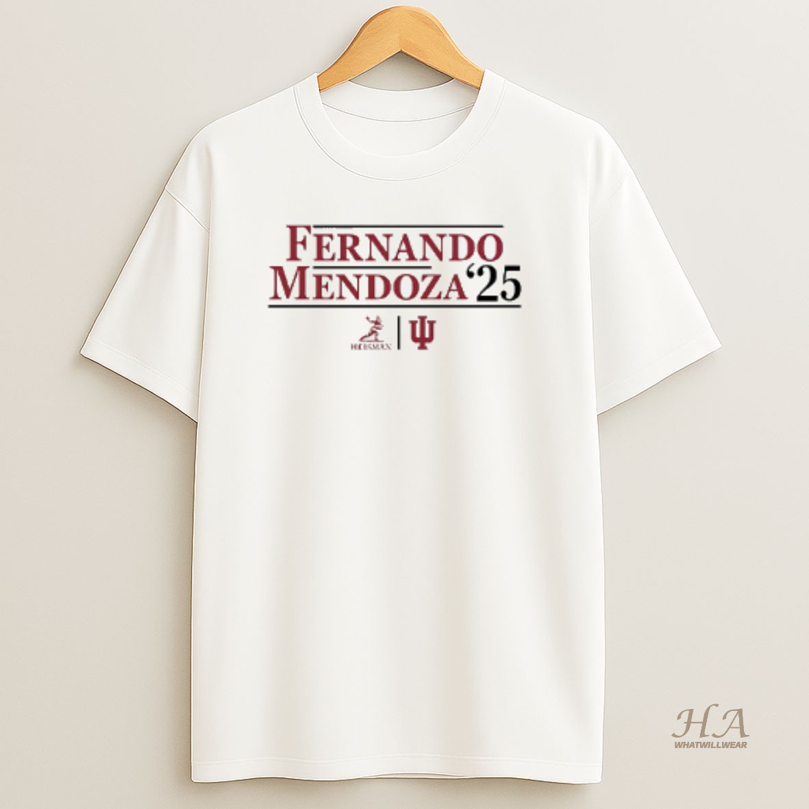 Official Fernando Mendoza Indiana Hoosiers Heisman Winner Campaign 25 T Shirt