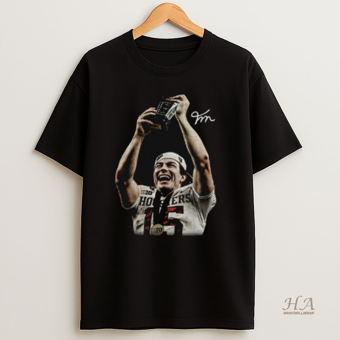 Official Fernando Mendoza Mvp Vintage Heisman Graphic Signature T Shirt