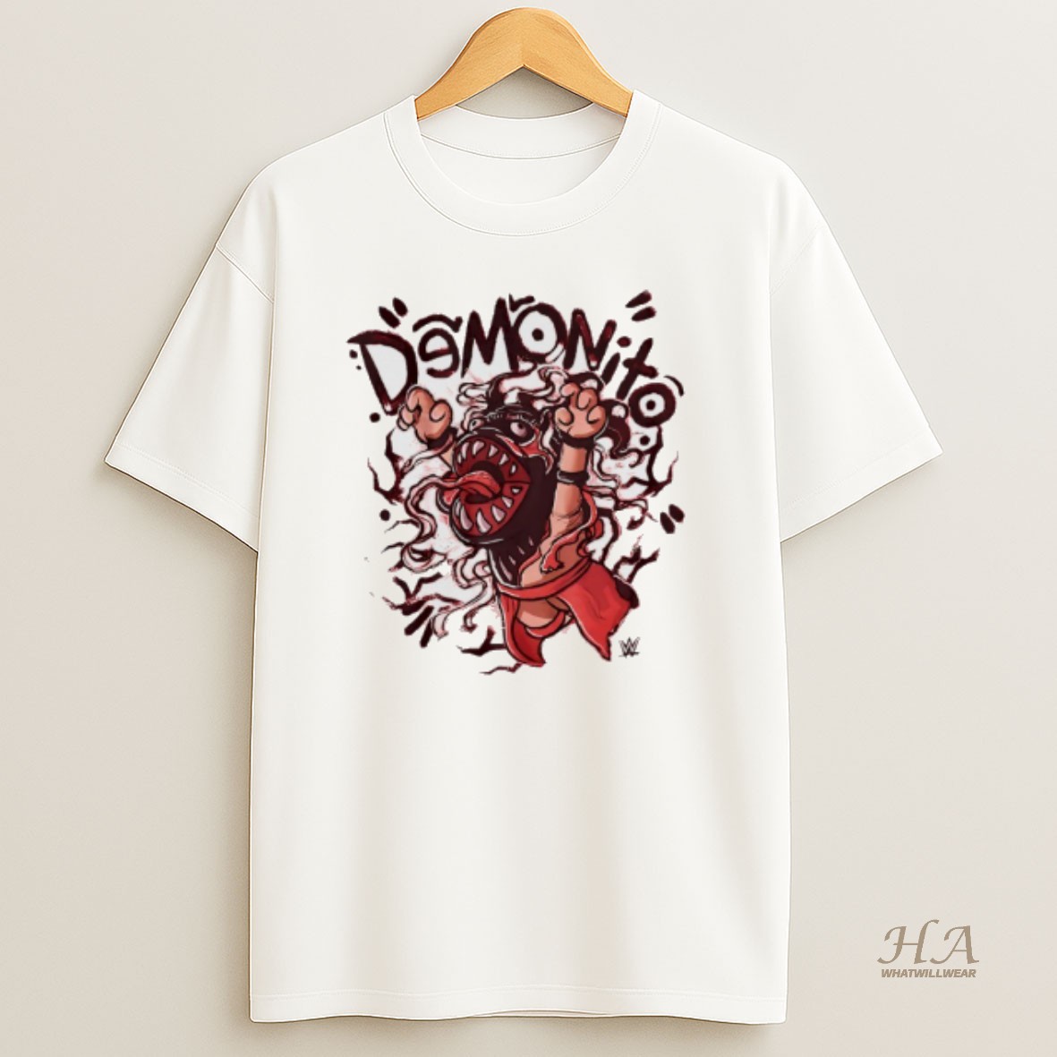 Official Finn Balor Demonito Cartoon T Shirt