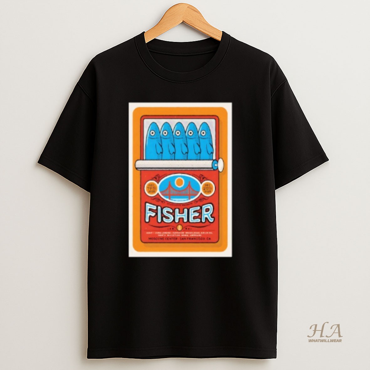 Official Fisher In San Francisco Ca On Dec 19 20 2025 T Shirt