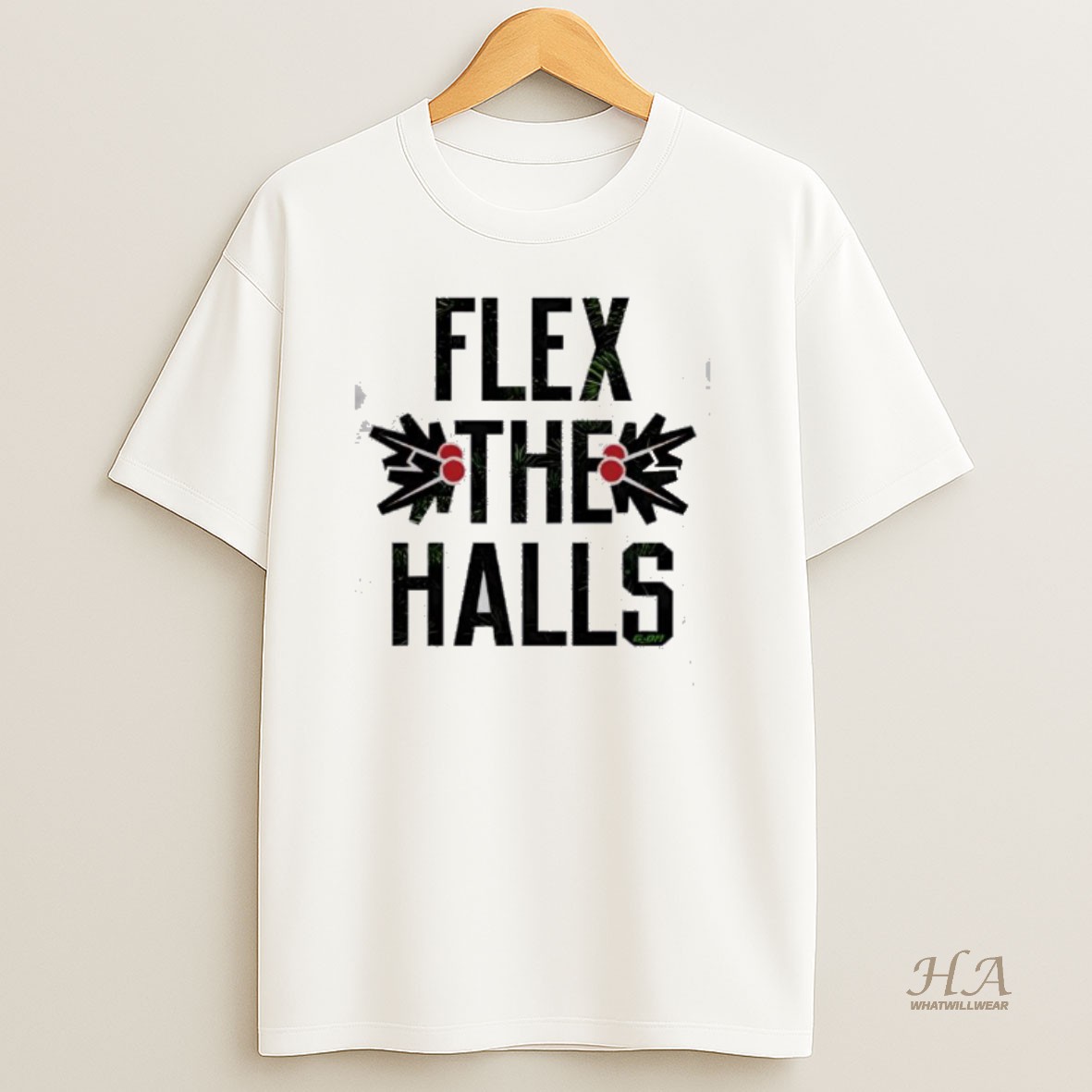 Official Flex The Halls T Shirt