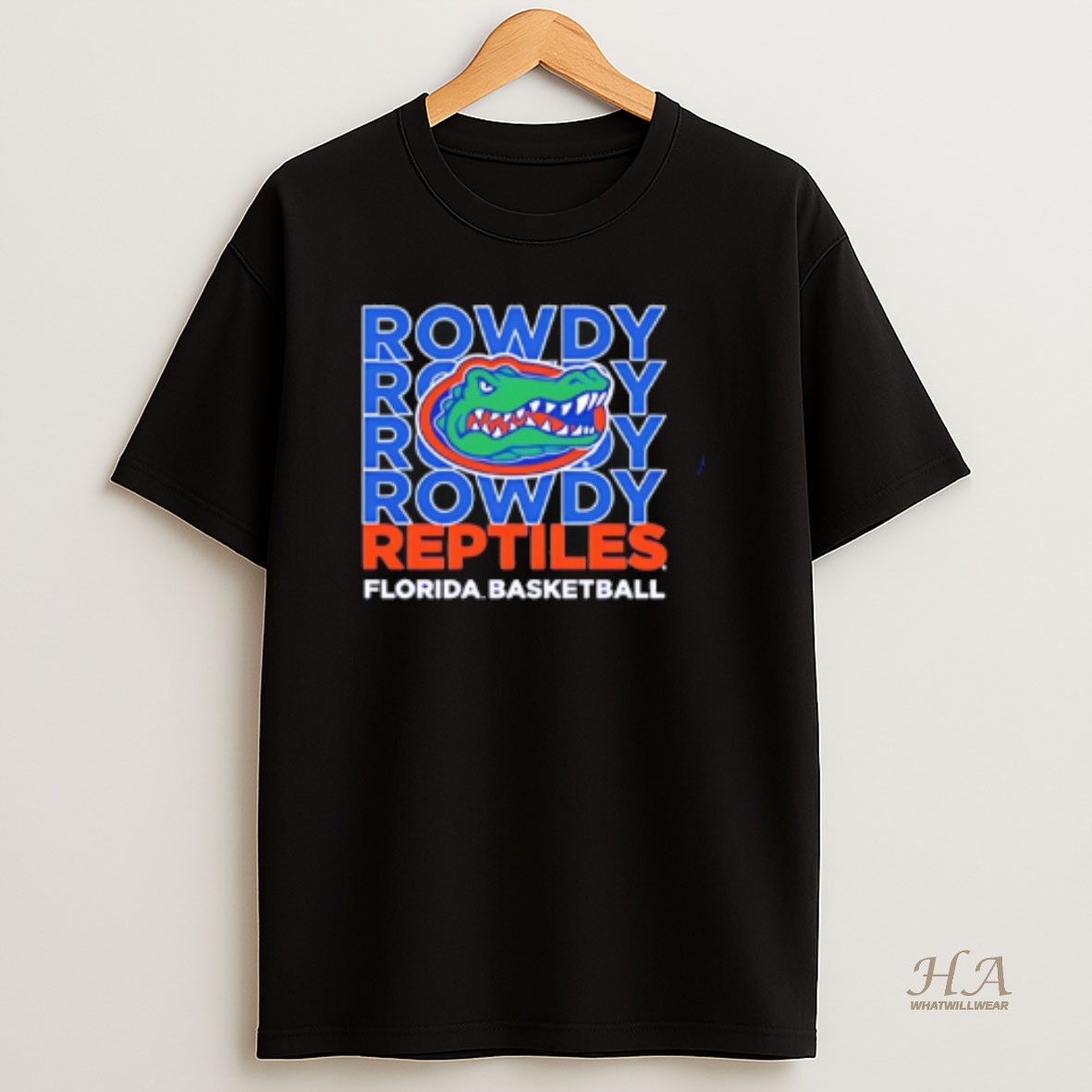 Official Florida Basketball Rowdy Reptiles T Shirt