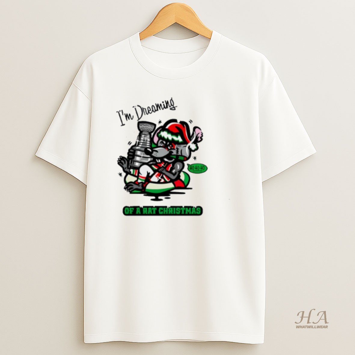 Official Florida Panthers Im Dreaming Of A Rat Christmas Shirt