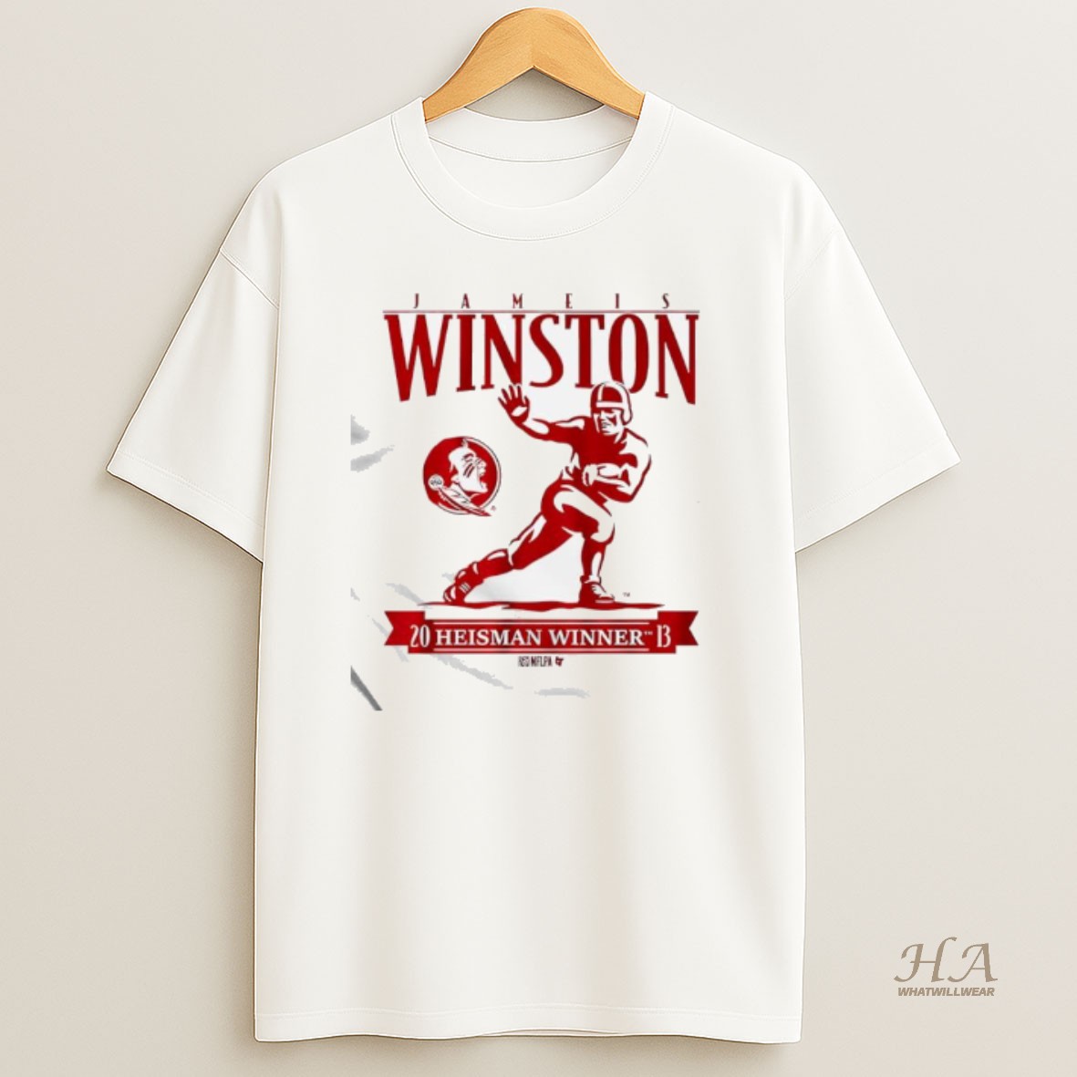 Official Florida State University Football Jameis Winston Heisman Trophy Trust T Shirt