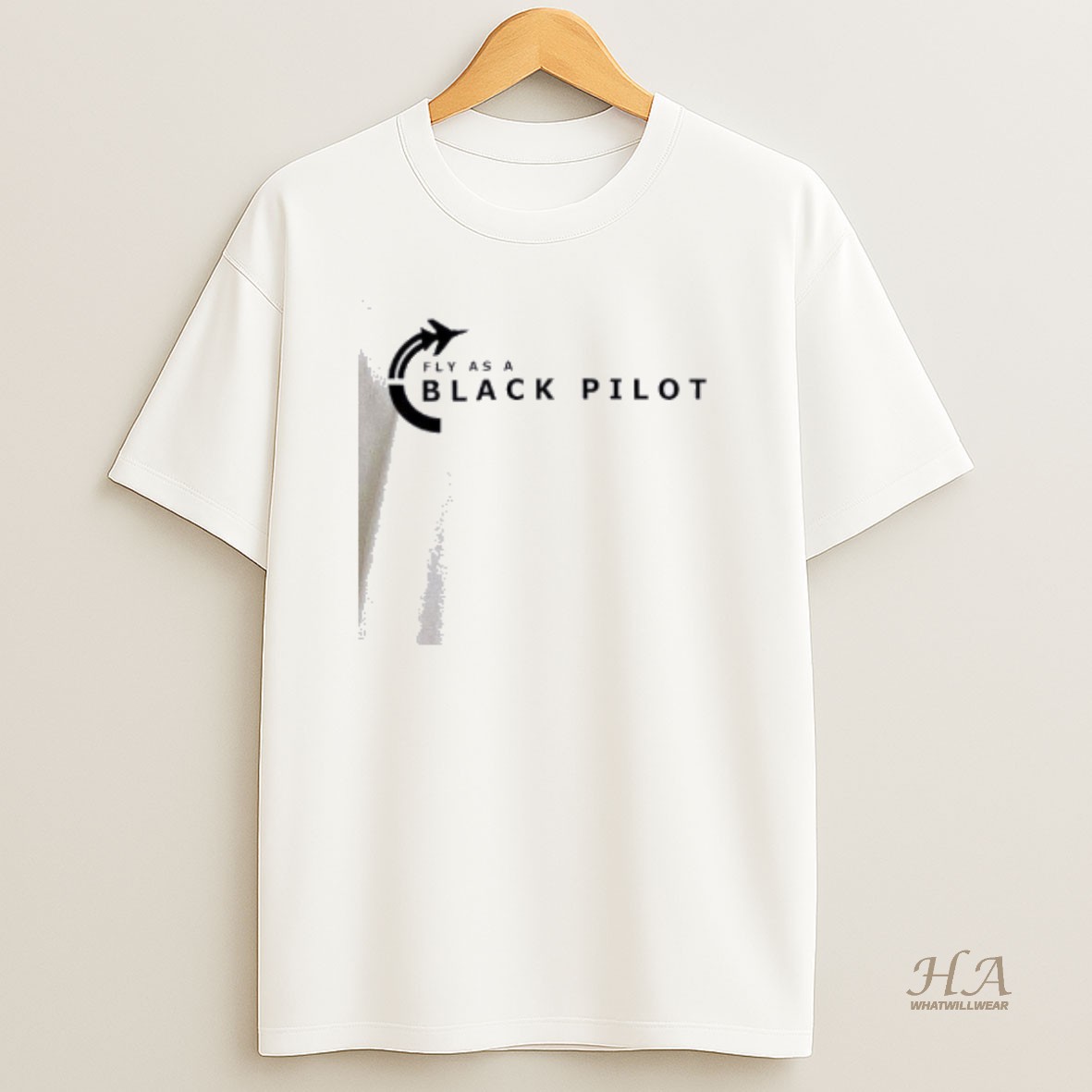 Official Fly As A Black Pilot T Shirt