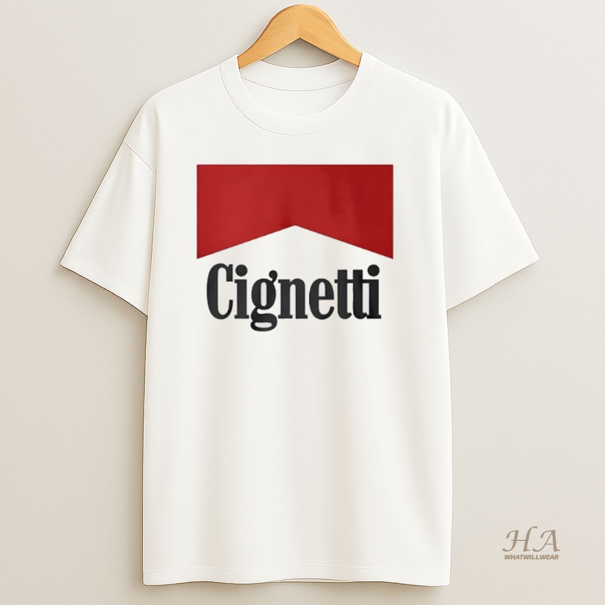 Official Football Coach Curt Cignetti Red Box Shirt