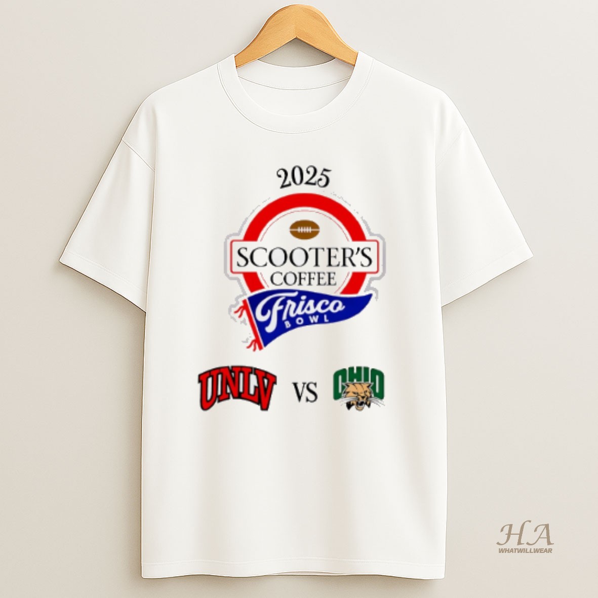 Official Frisco Bowl 2025 Unlv Vs Ohio Shirt
