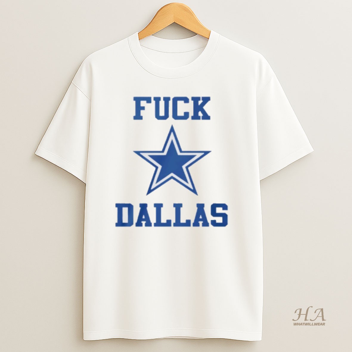 Official Fuck Dallas Cowboy Logo T Shirt
