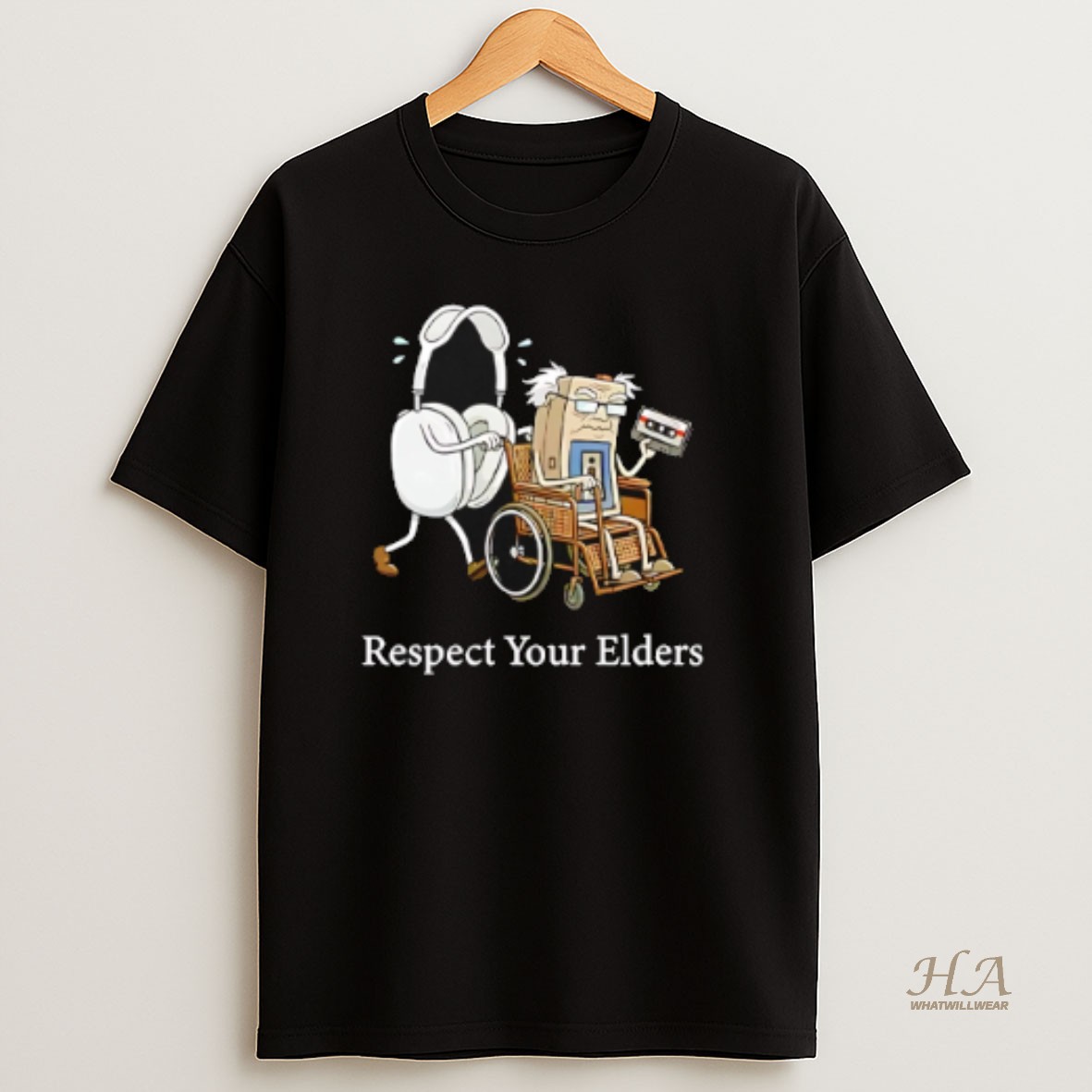 Official Gaming And Tech Focus Respect Your Elders T Shirt