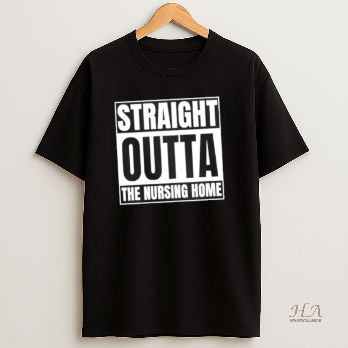 Official Gangster Granny Straight Outta The Nursing Home T Shirt