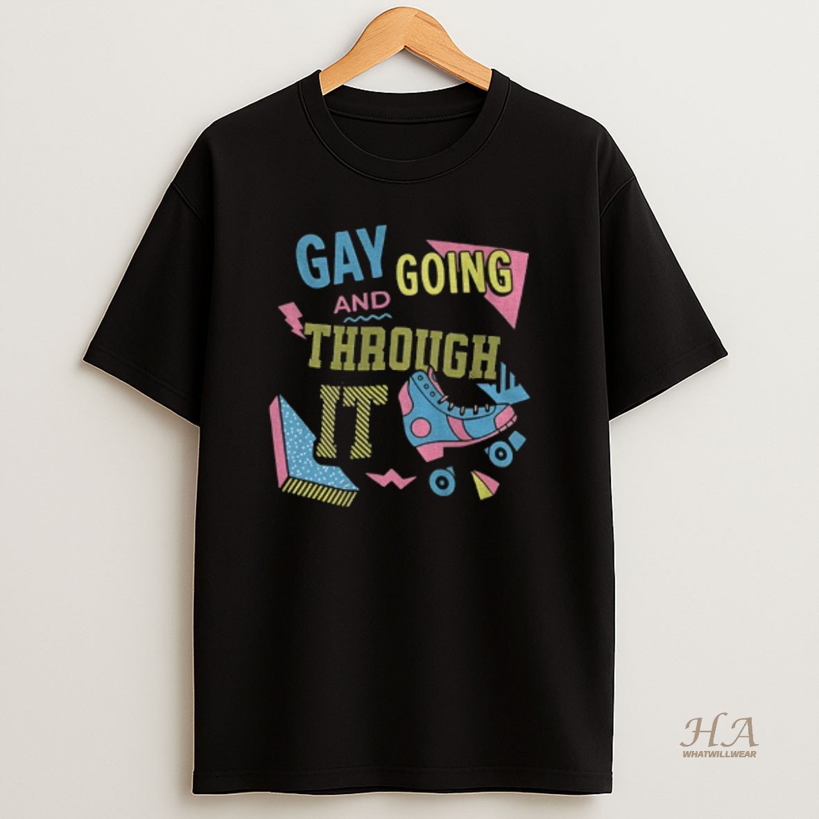Official Gay And Going Through It T Shirt