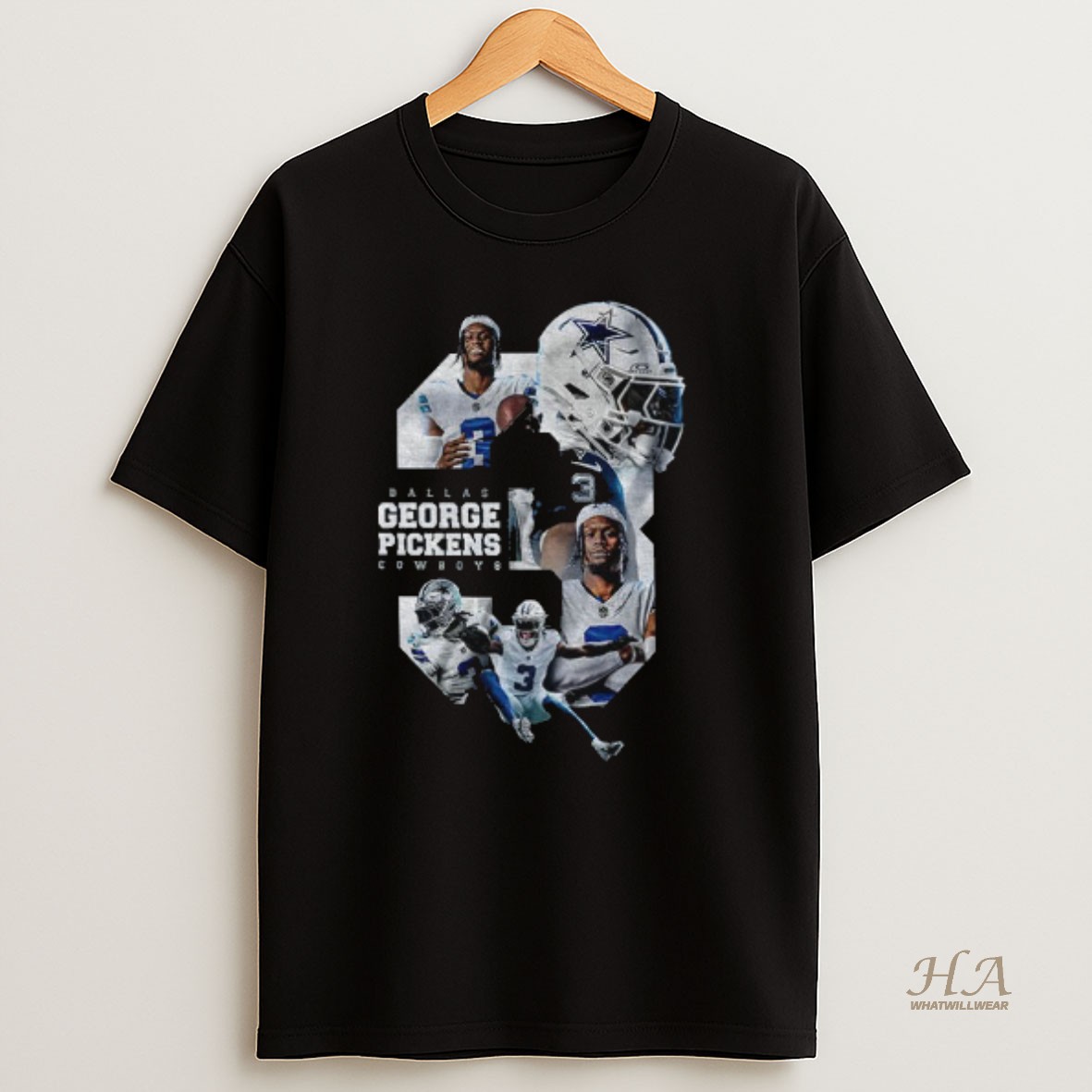 Official George Pickens Dallas Cowboys Football Nfl Graphic T Shirt