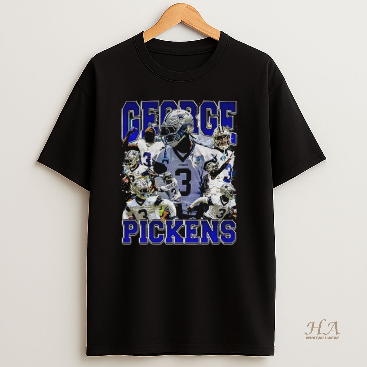Official George Pickens Dallas Cowboys Nfl Football Graphic T Shirt