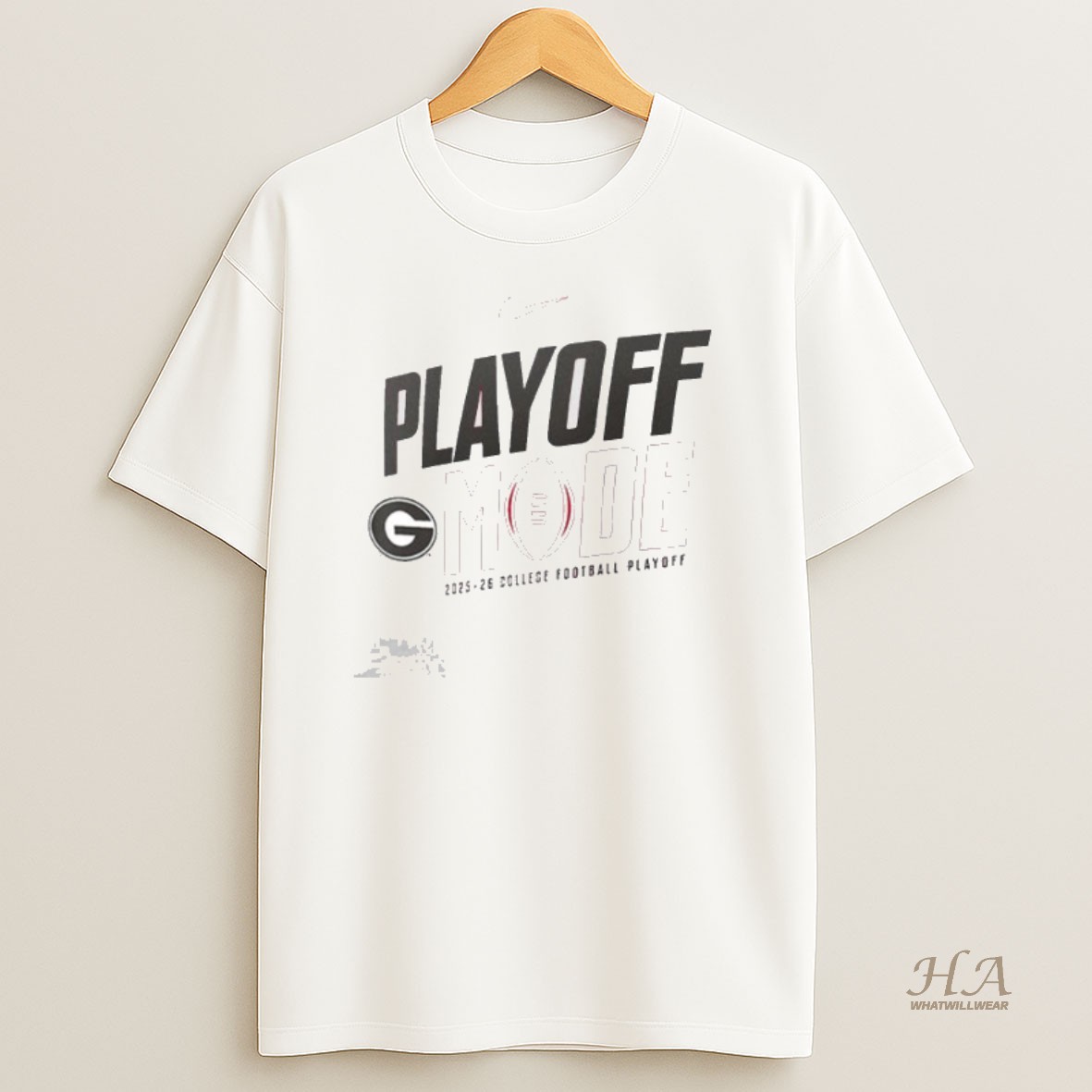 Official Georgia 2025 26 College Football Playoff Bound Shirt
