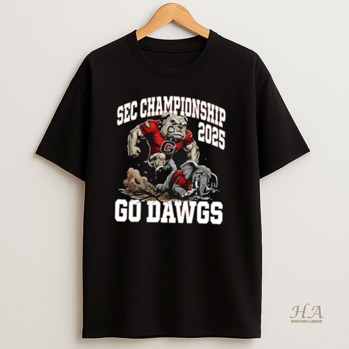 Official Georgia Bulldogs Beat Alabama Crimson Tide Sec Championship 2025 Go Dawgs T Shirt