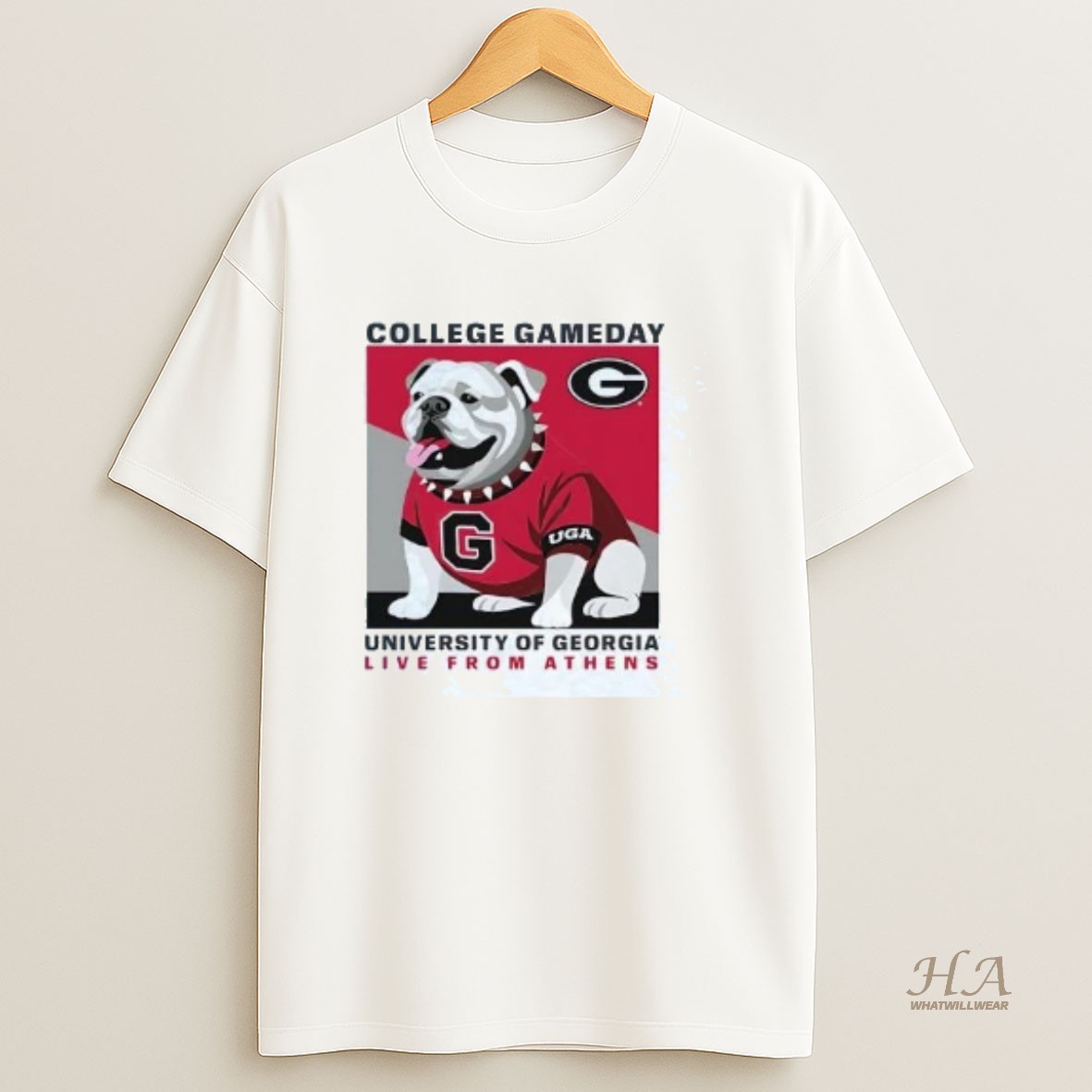 Official Georgia Bulldogs College Gameday Live From Athens T Shirt