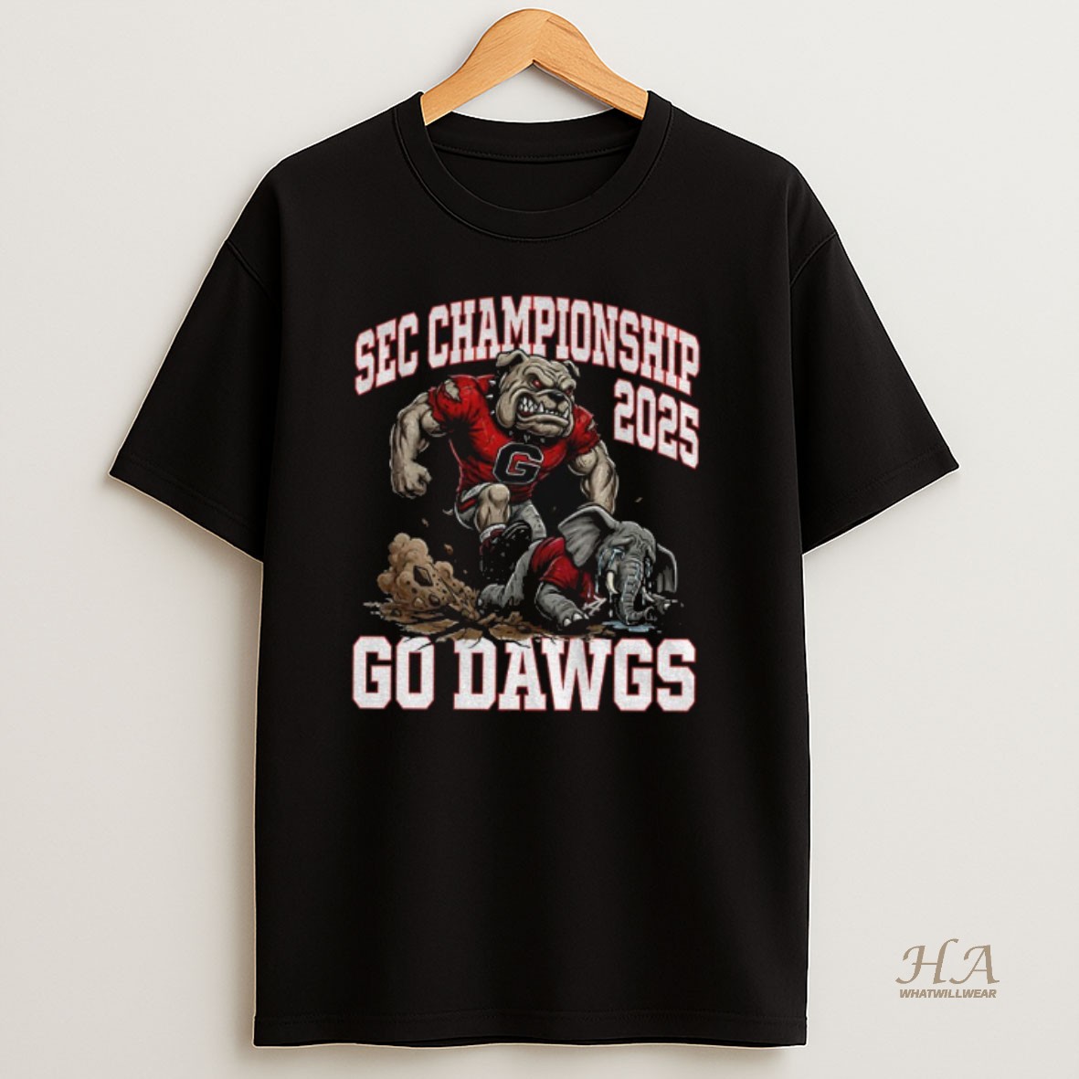 Official Georgia Bulldogs Beat Alabama Crimson Tide Sec Championship 2025 Go Dawgs Rivalry Football Shirt