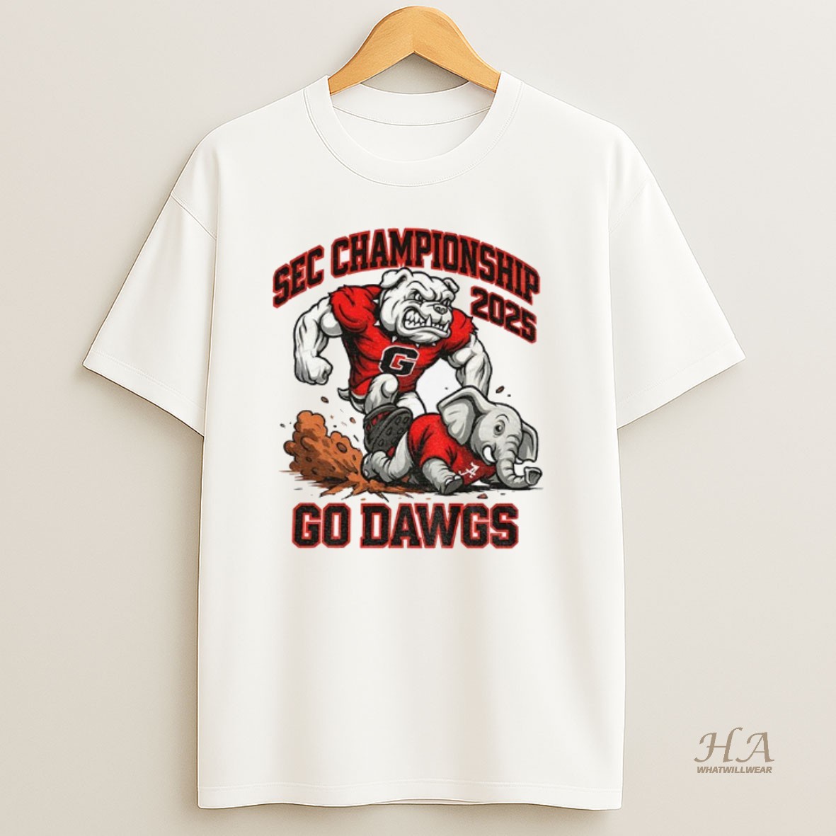 Official Georgia Bulldogs Beat Alabama Crimson Tide Sec Championship 2025 Go Dawgs Shirt