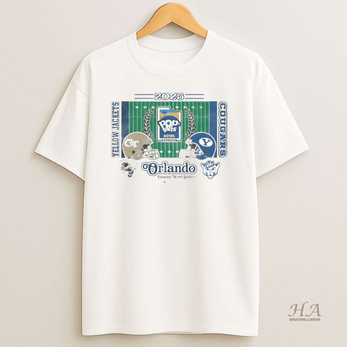 Official Georgia Tech Yellow Jackets Vs T Shirt