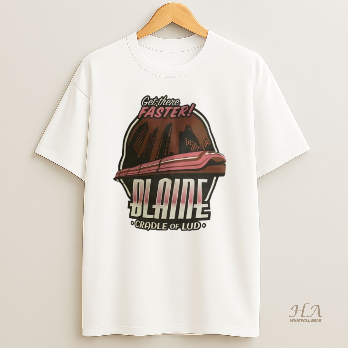 Official Get There Faster Blame Cradle Of Lud Shirt