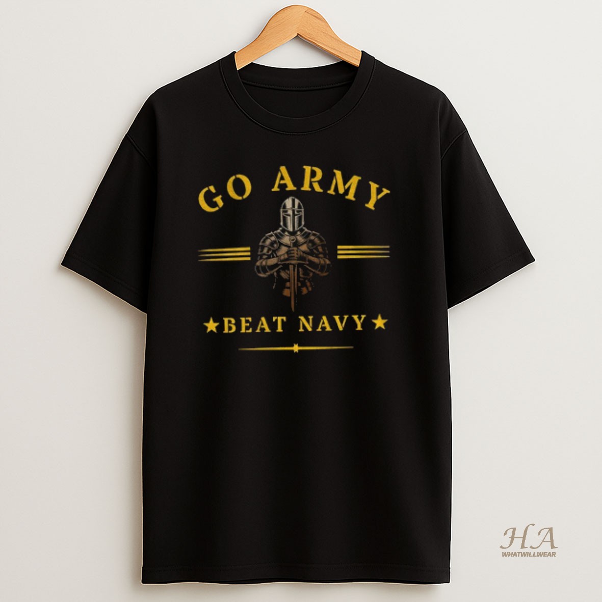 Official Go Army Beat Navy Army Family Vintage Knight T Shirt