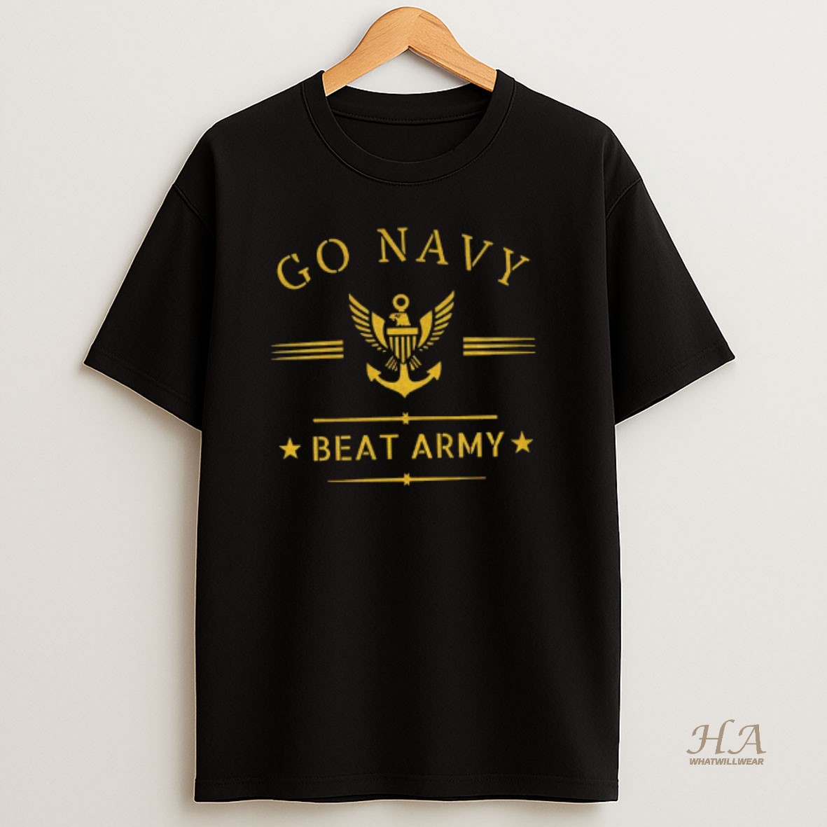 Official Go Navy Beat Army Military Game Day T Shirt