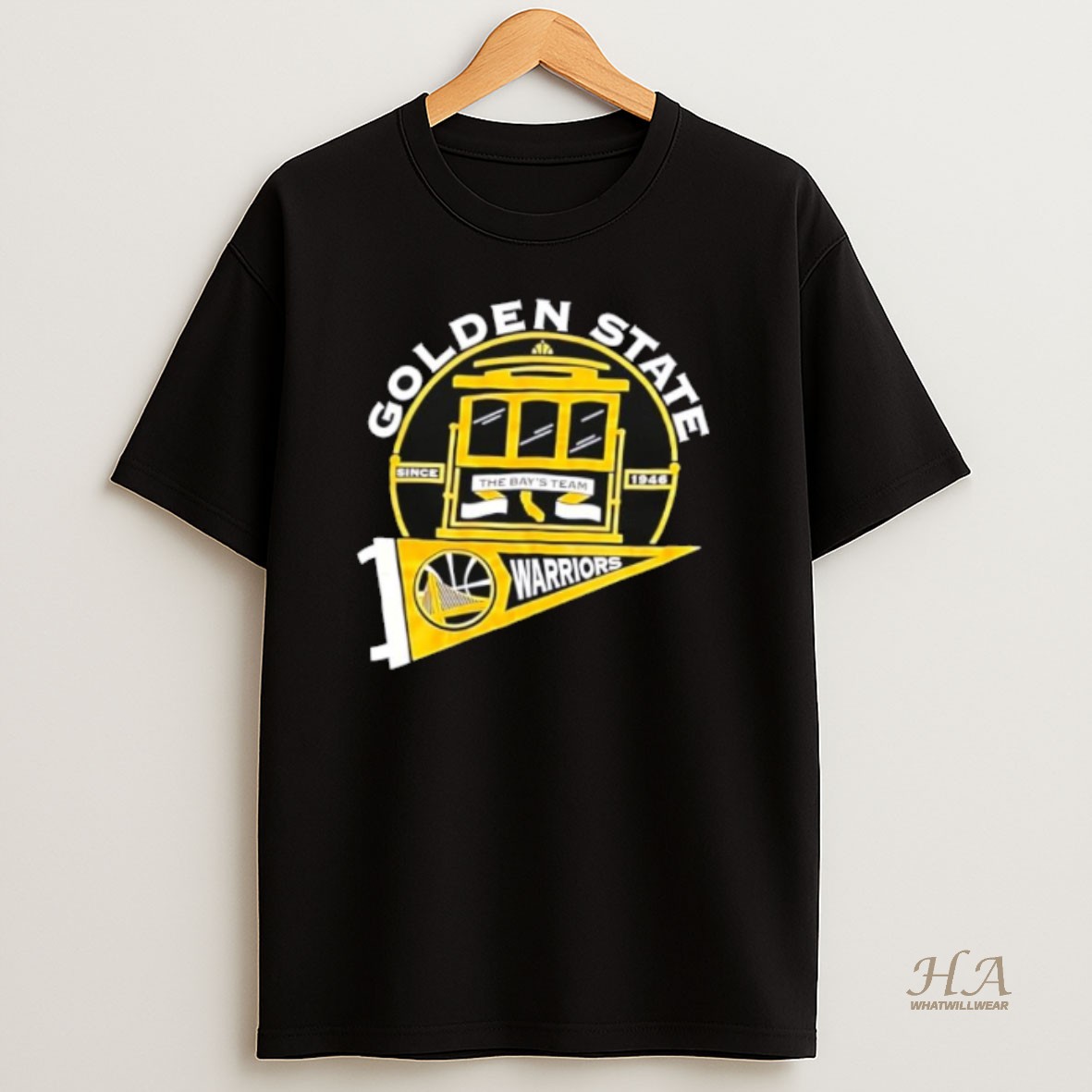 Official Golden State Warriors The Bays Team Since 1946 T Shirt