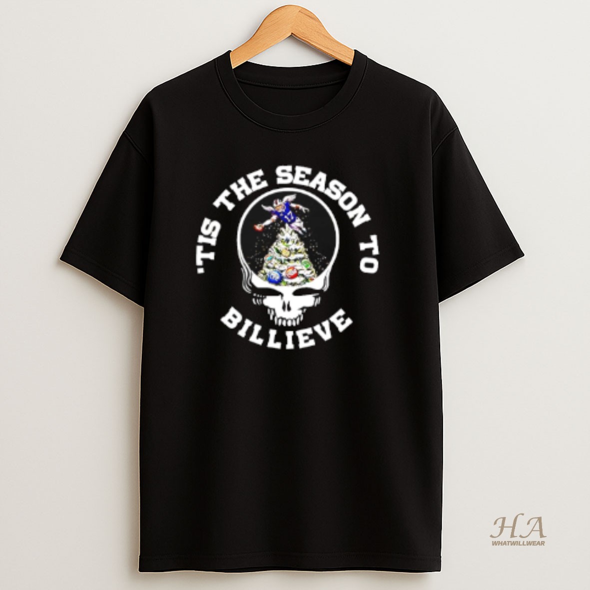 Official Grateful Allen Tis The Season To Billieve T Shirt