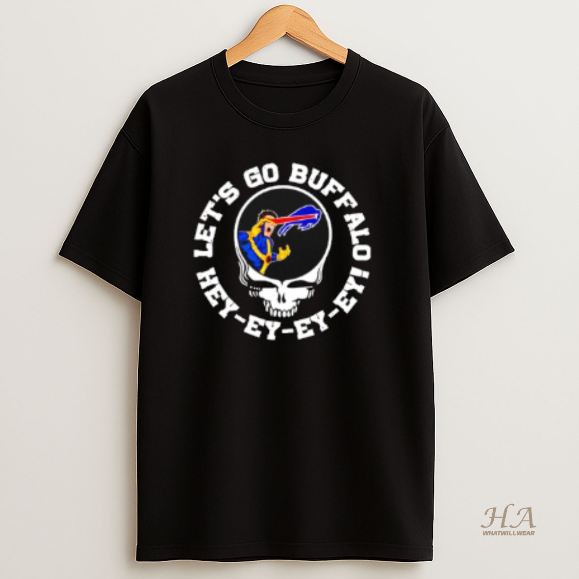Official Grateful Lets Go Buffalo Hey Ey Ey Ey Joshua Patrick Allen Buffalo Bills T Shirt