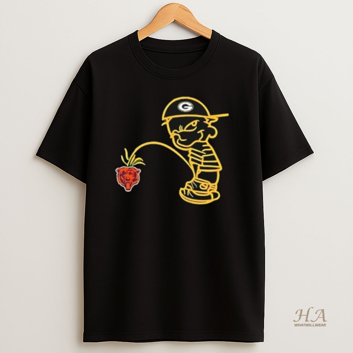 Official Green Bay Packers Piss On Chicago Bears T Shirt