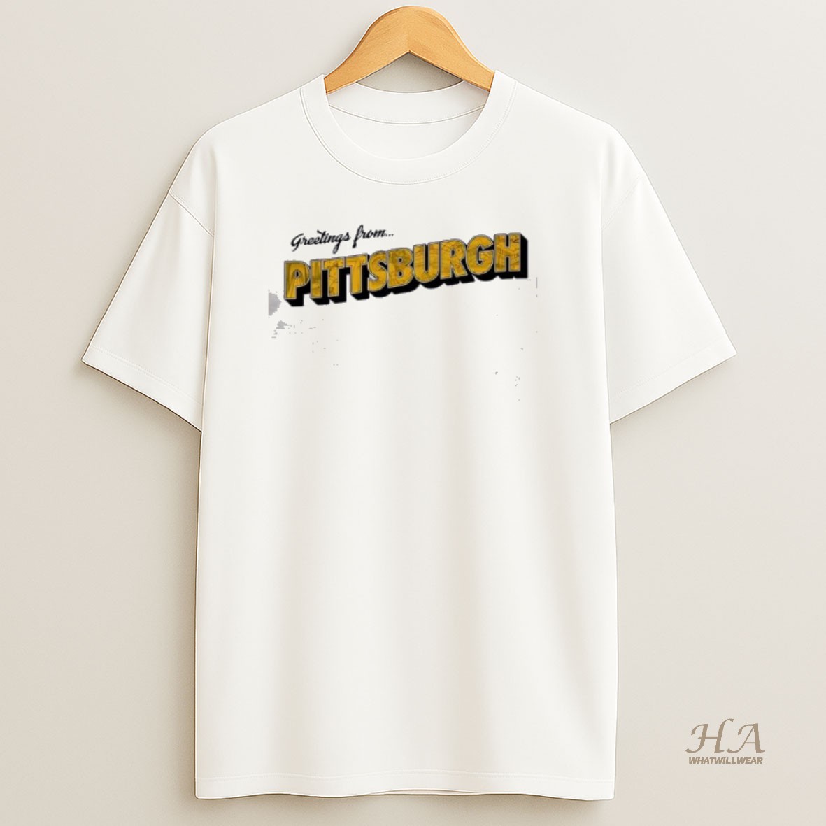 Official Greetings From Pittsburgh Steelers T Shirt