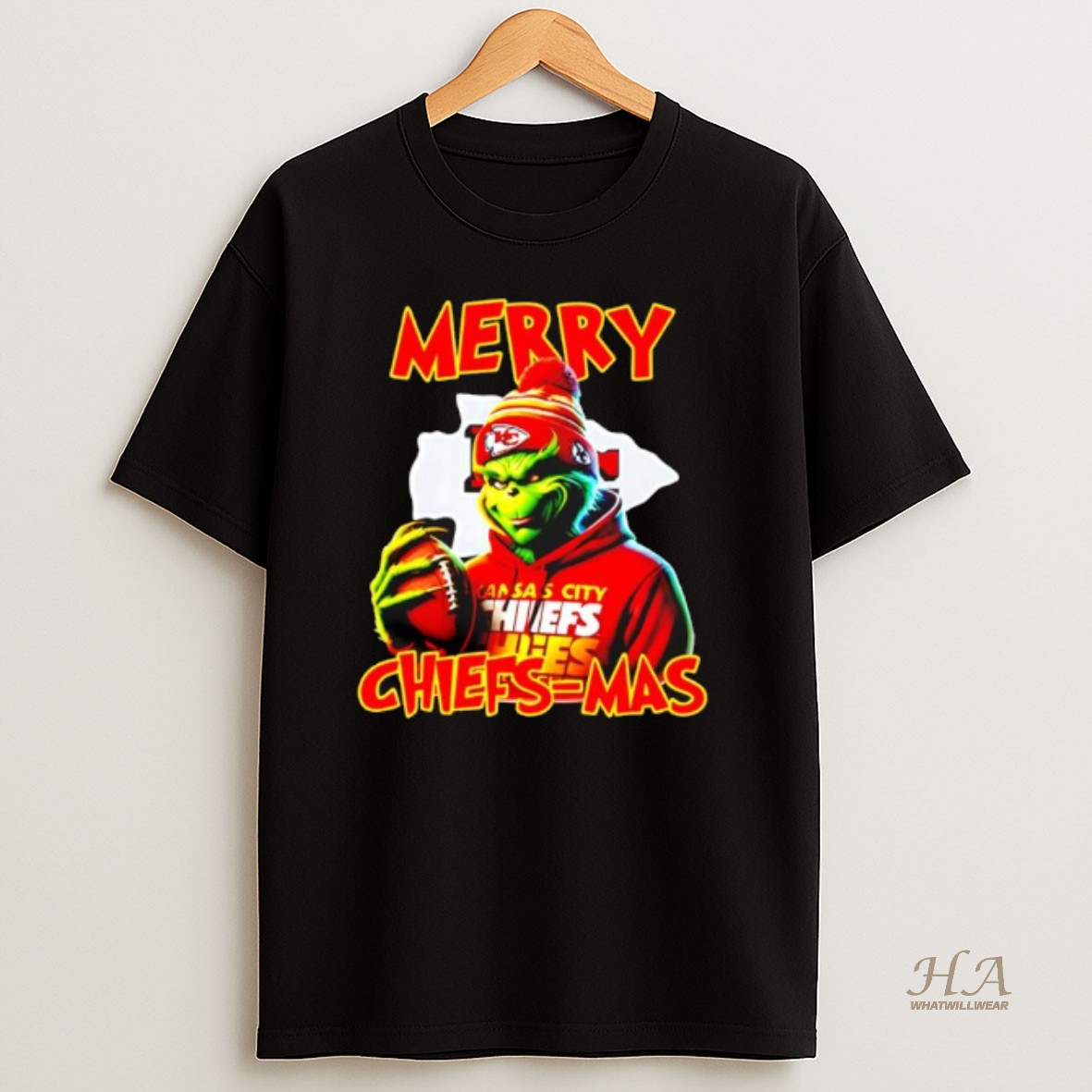Official Grinch Kansas City Chiefs Merry Chiefs Mas T Shirt