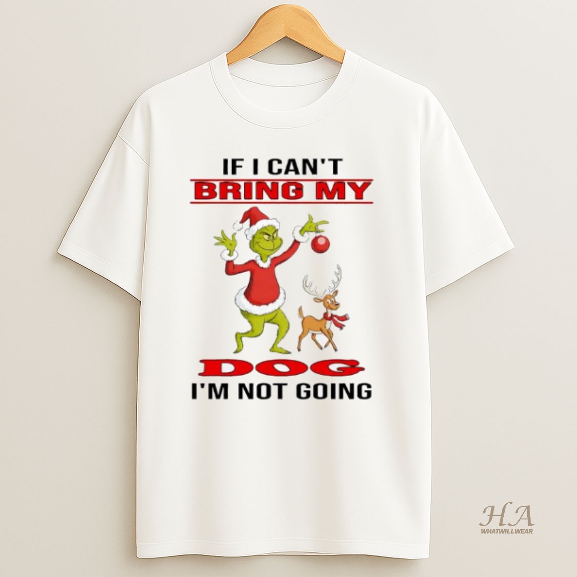 Official Grinch Max If I Cant Bring My Iddo Im Not Going T Shirt