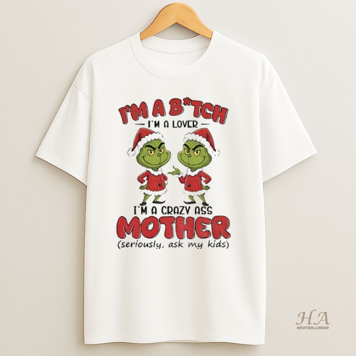 Official Grinch Santa Im Going To Let God Fix It Because If I Fix It Im Going To Jail Christmas Shirt